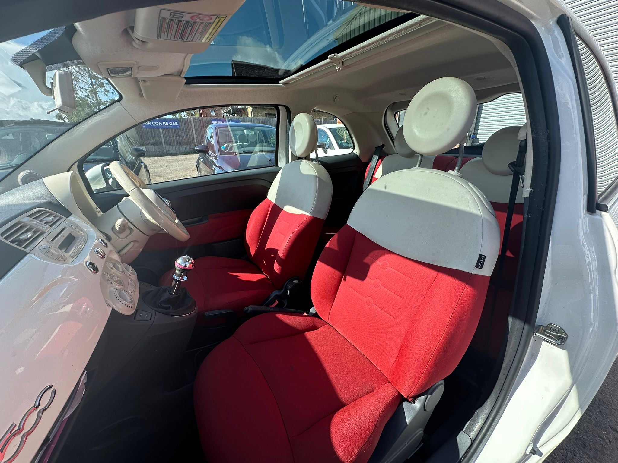 £2995 FIAT 500 LOUNGE 1.2 PETROL MANUAL 67K MILES