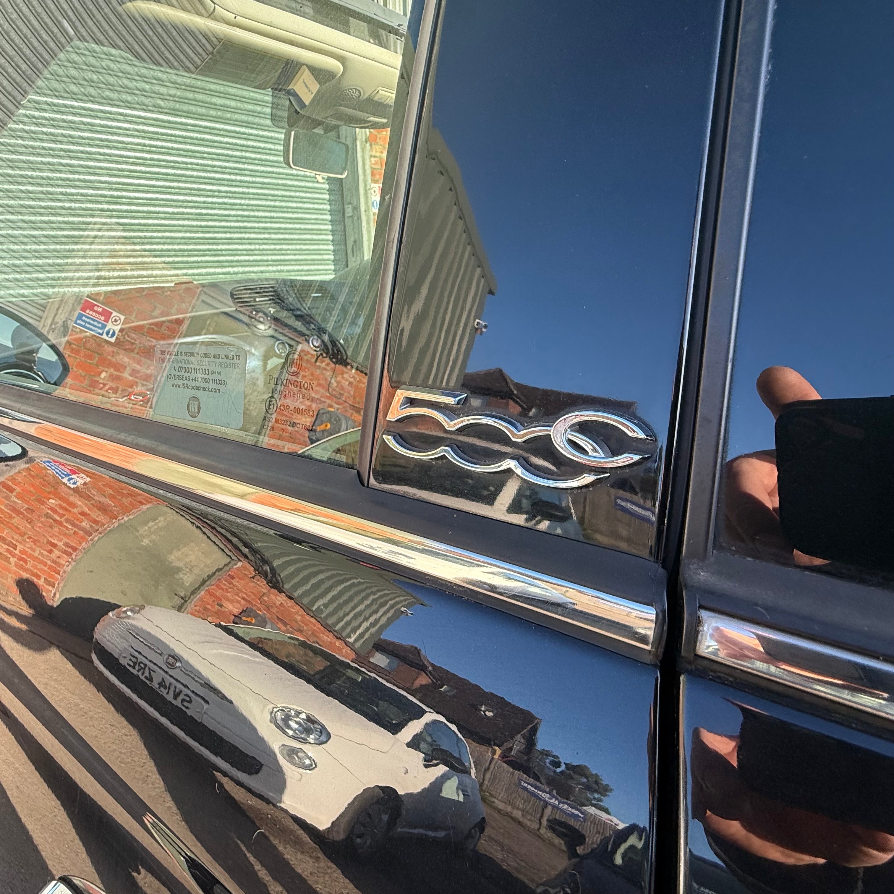 **In preparation** £2995 Fiat 500C Convertible Lounge Black 1.2 Manual