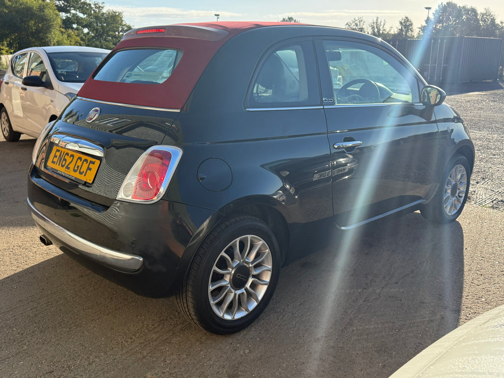 **In preparation** £2995 Fiat 500C Convertible Lounge Black 1.2 Manual