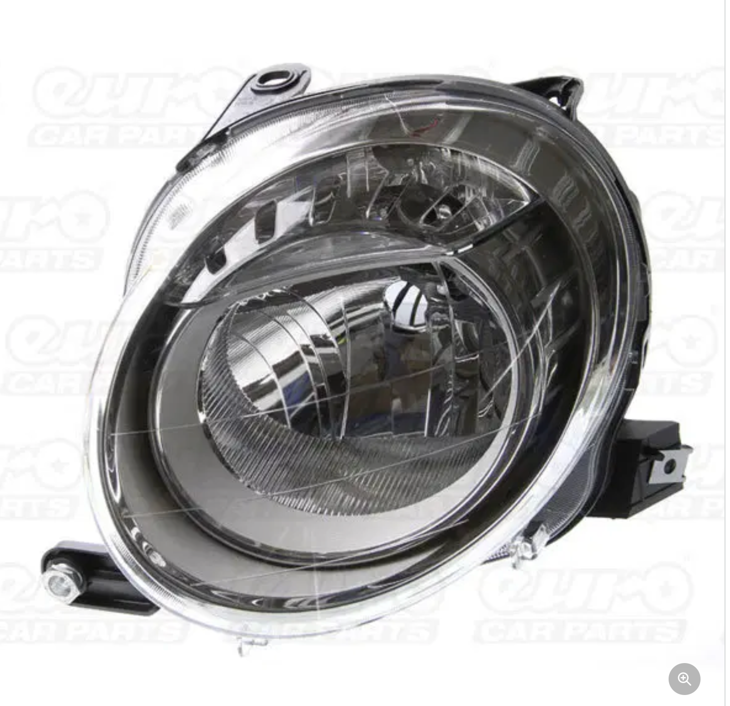 Headlamp (Left, Upper Left) – Fiat 500